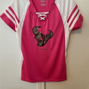 Ladies L Bedazzled Houston Texans Jersey